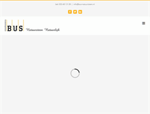 Tablet Screenshot of bus-natuursteen.nl